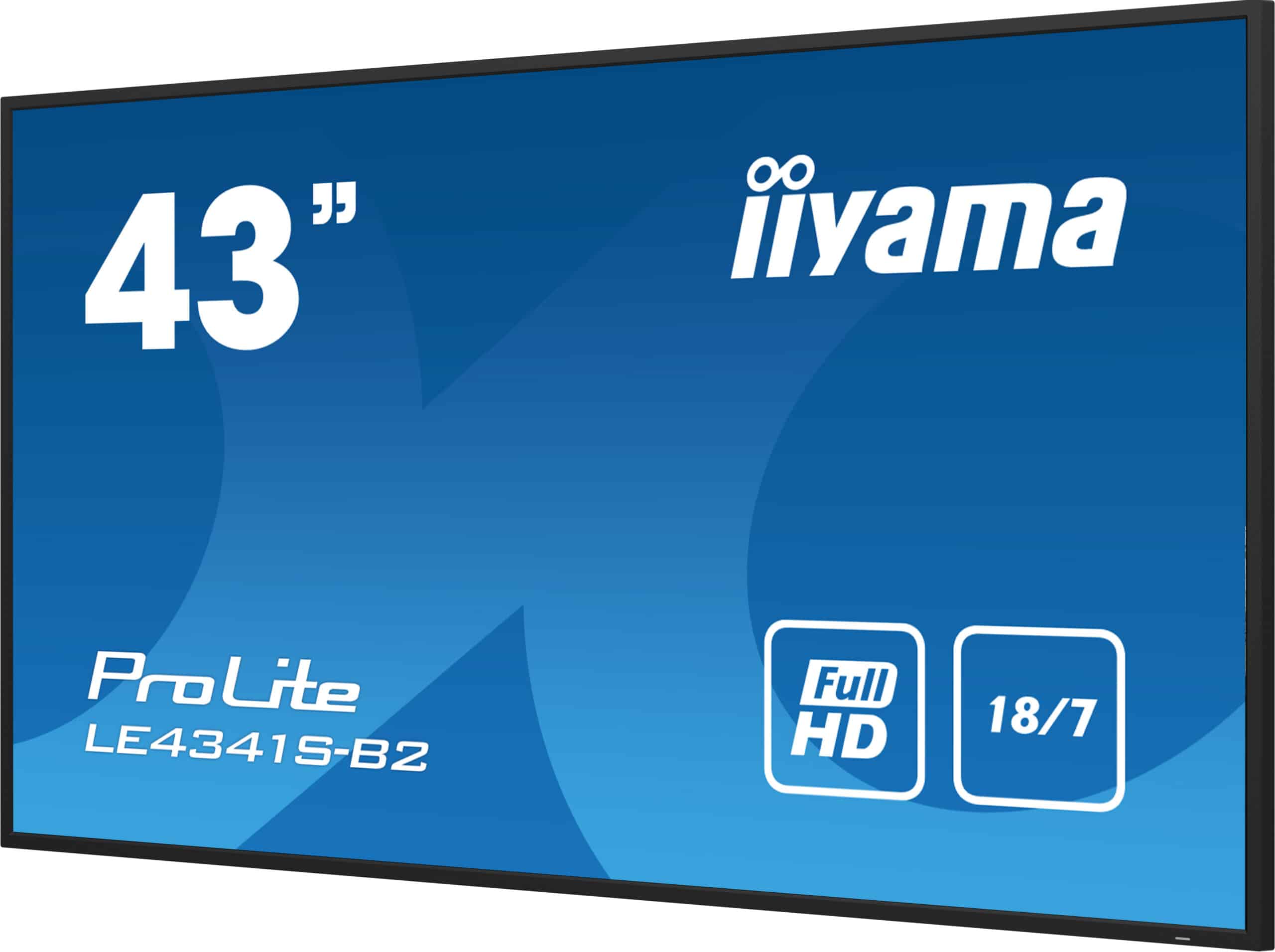 iiyama PROLITE LE4341S-B2 Digitale signage flatscreen 108 cm (42.5") LCD 350 cd/m² Full HD Zwart 18/7 - Afbeelding 4