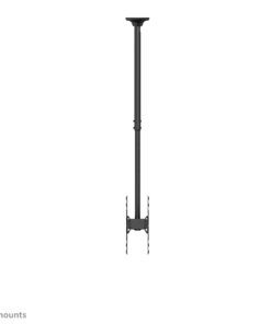Neomounts FPMA-C340DBLACK Dual monitor/TV-beugel plafond 32-75" - h 106-156 cm - Afbeelding 7