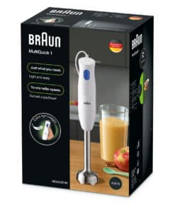 Braun MultiQuick 1 MQ10.001M 0,6 l Staafmixer 450 W Blauw, Wit - Afbeelding 6