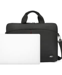 ACT City schoudertas voor laptops tot 16,1”, gemaakt van gerecyclede plastic flessen - Afbeelding 5