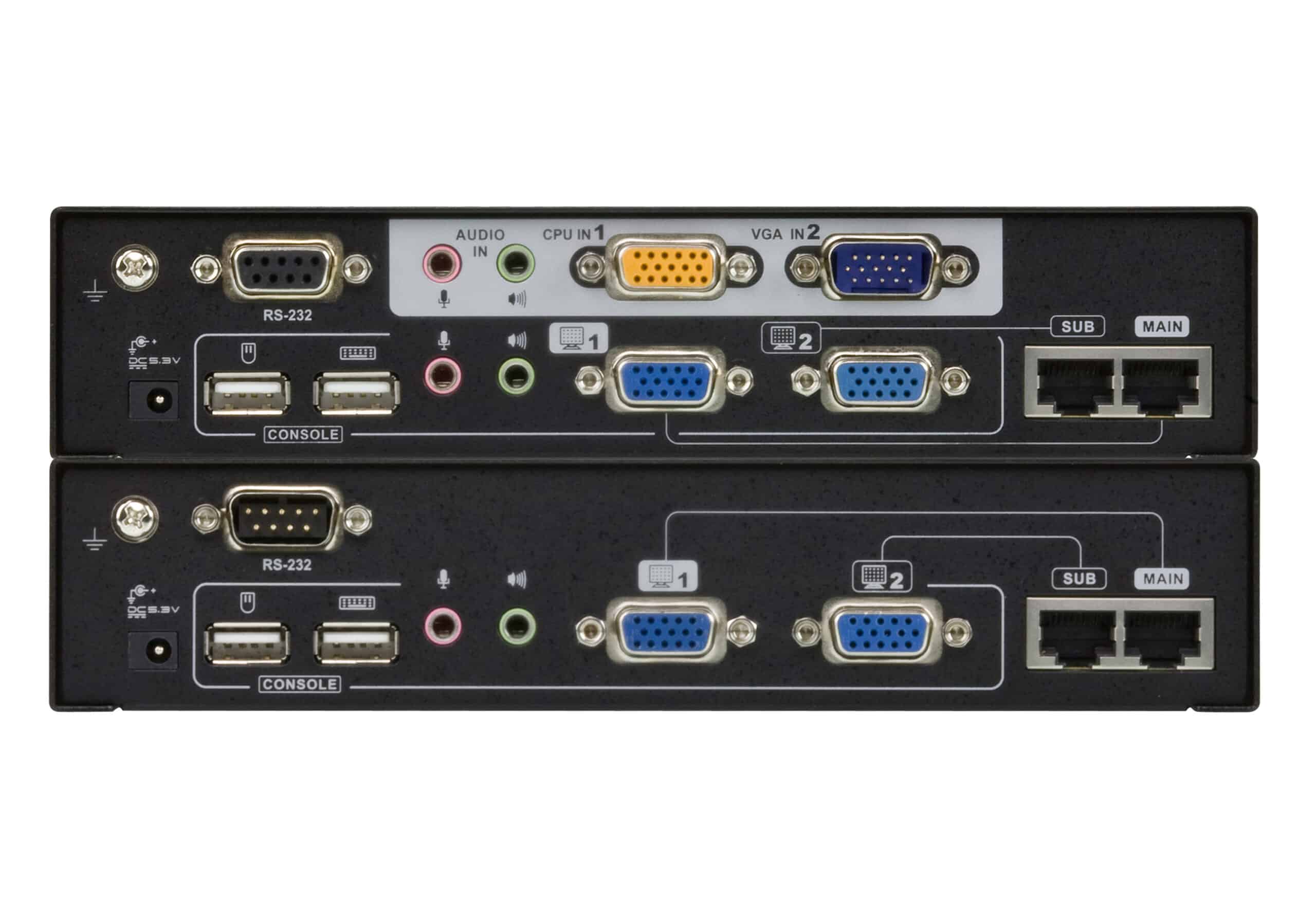 ATEN CE775 audio/video extender AV-zender & ontvanger Zwart - Afbeelding 3