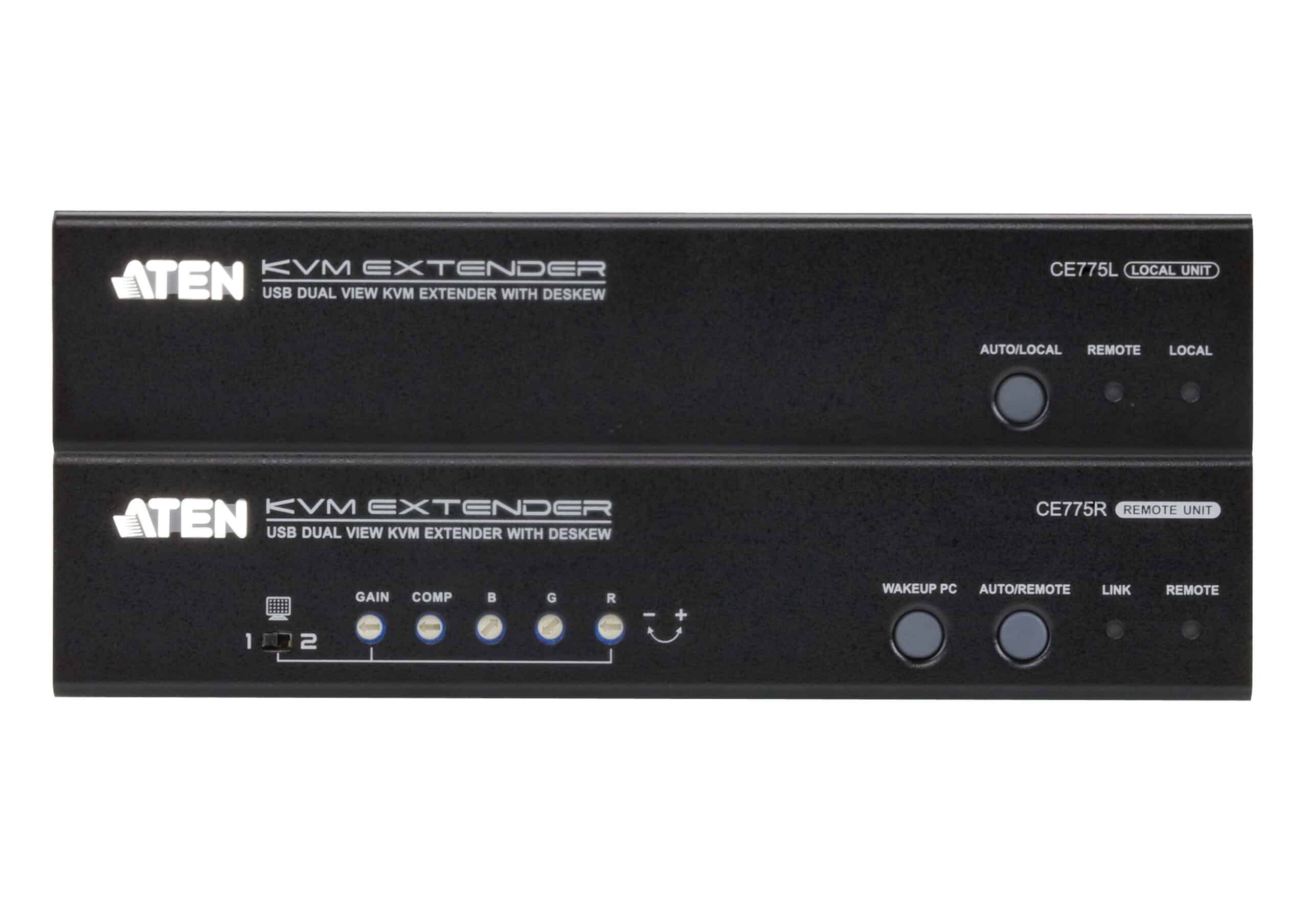 ATEN CE775 audio/video extender AV-zender & ontvanger Zwart - Afbeelding 2