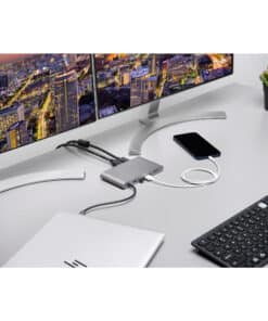 Kensington UH1440P USB-C 5Gbps Dual Video Driverless Mobile Dock – 85W Pass-Through Power – DP/HDMI/VGA - Afbeelding 8