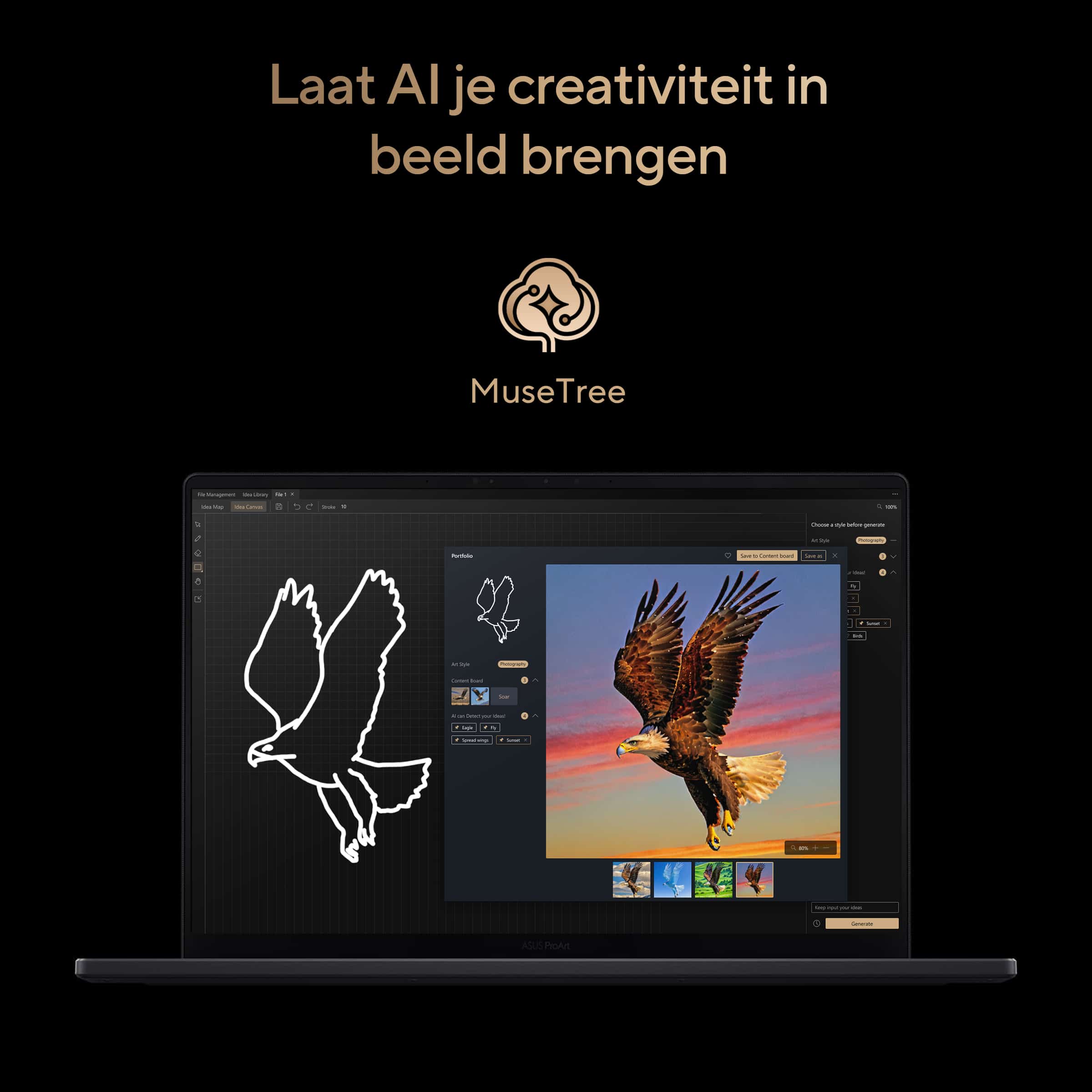 ASUS ProArt P16 H7606WP-RJ129X Copilot+ PC AMD Ryzen AI 9 HX 370 Laptop 40,6 cm (16") Touchscreen 3K 32 GB LPDDR5x-SDRAM 1 TB SSD NVIDIA GeForce RTX 5070 Wi-Fi 7 (802.11be) Windows 11 Pro Belgisch Zwart - Afbeelding 6