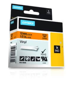 DYMO 18435 labelprinter-tape Zwart op oranje - Afbeelding 3