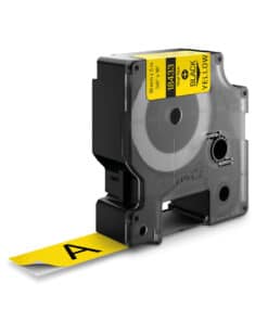 DYMO 18433 labelprinter-tape Zwart op geel - Afbeelding 4
