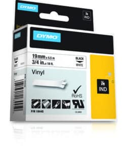 DYMO 18445 labelprinter-tape Zwart op wit - Afbeelding 3