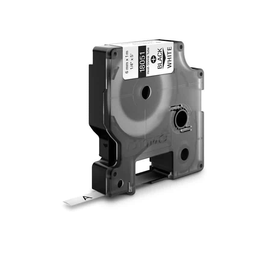 DYMO 18051 labelprinter-tape Zwart op wit