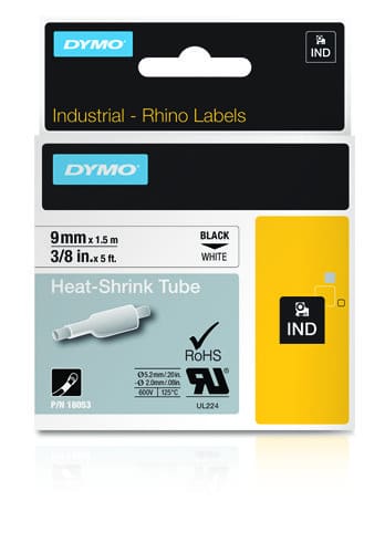 DYMO 18053 labelprinter-tape Zwart op wit - Afbeelding 3