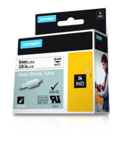 DYMO 18053 labelprinter-tape Zwart op wit