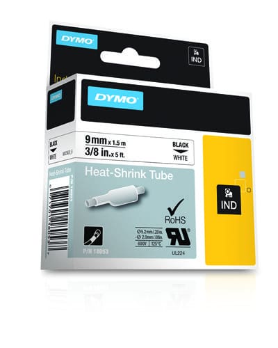 DYMO 18053 labelprinter-tape Zwart op wit - Afbeelding 2