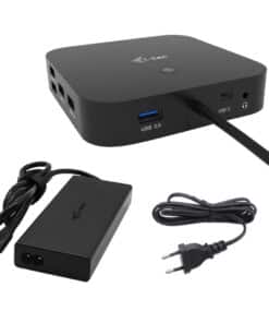 i-tec USB-C HDMI Dual DP Docking Station with Power Delivery 100 W + Universal Charger 100 W - Afbeelding 5