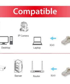 Equip 625410 Cat.6 U/UTP Patch Cable, 1.0m, Beige, 1 m, Cat6, RJ-45, Beige - Afbeelding 3