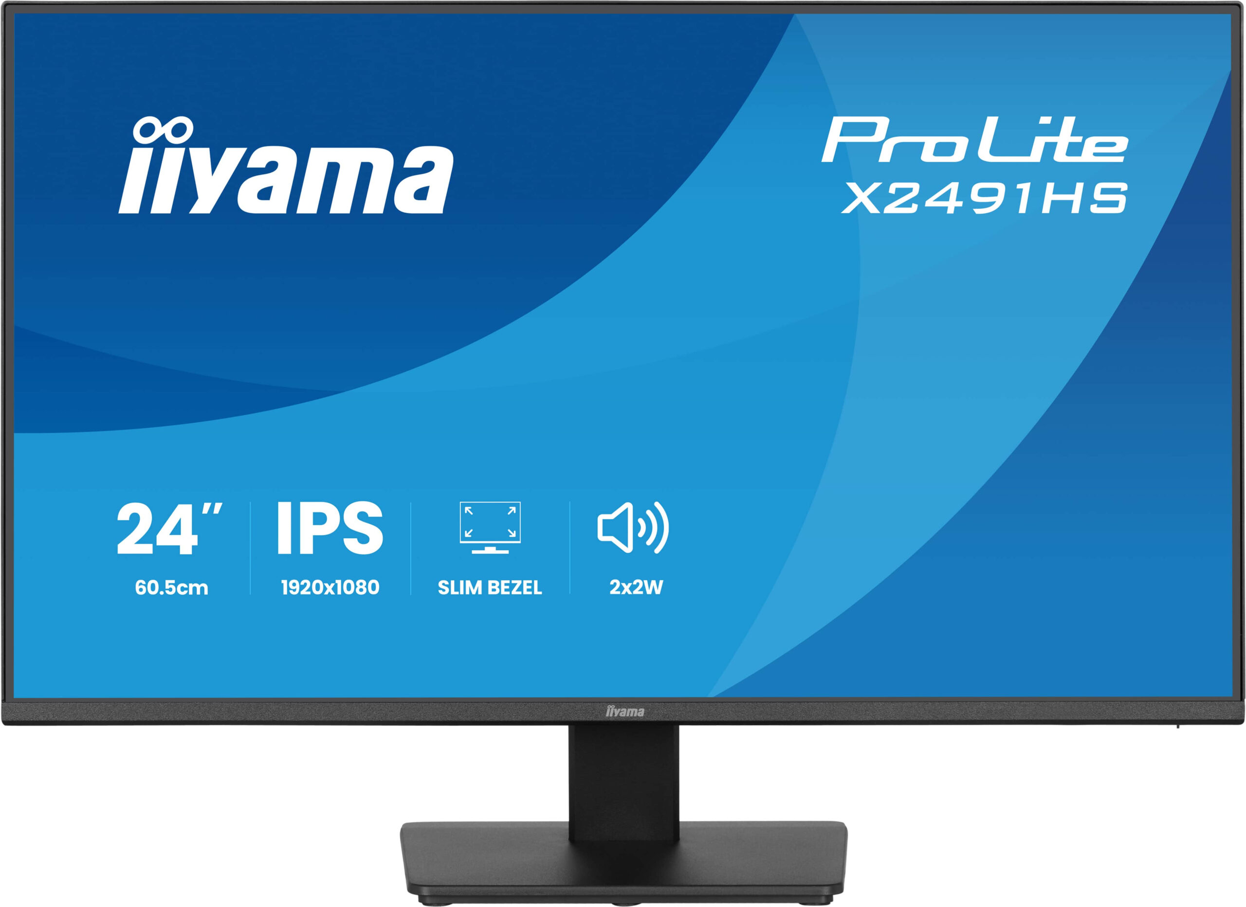 iiyama ProLite X2491HS-B1 computer monitor 60,5 cm (23.8") 1920 x 1080 Pixels Full HD LCD Zwart - Afbeelding 3