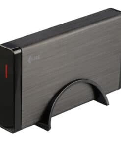 i-tec MYSAFE35U401 behuizing voor opslagstations HDD-behuizing Zwart, Metallic 3.5" - Afbeelding 5