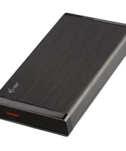 i-tec MYSAFE35U401 behuizing voor opslagstations HDD-behuizing Zwart, Metallic 3.5"