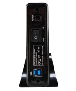 i-tec MYSAFE35U401 behuizing voor opslagstations HDD-behuizing Zwart, Metallic 3.5" - Afbeelding 2