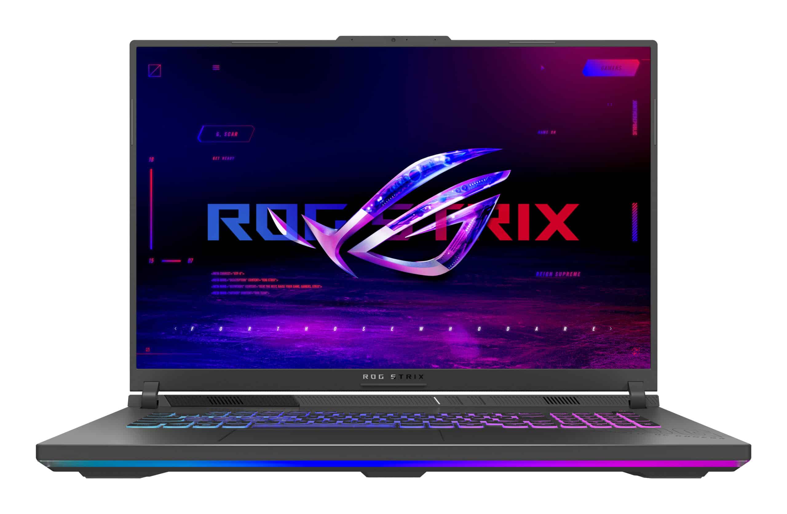 ASUS ROG Strix G18 G814FP-S9006W AMD Ryzen™ 9 9955HX Laptop 45,7 cm (18") 2.5K 32 GB DDR5-SDRAM 1 TB SSD NVIDIA GeForce RTX 5070 Wi-Fi 6E (802.11ax) Windows 11 Home Belgisch Grijs - Afbeelding 2