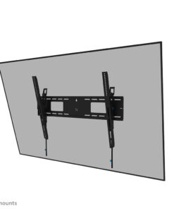 Neomounts WL35-750BL18 Heavy duty muurbeugel 55-98" - kantelbaar - vergrendelbaar - snelle installatie - TÜV