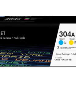 HP 304A originele cyaan/magenta/gele LaserJet tonercartridge, 3-pack