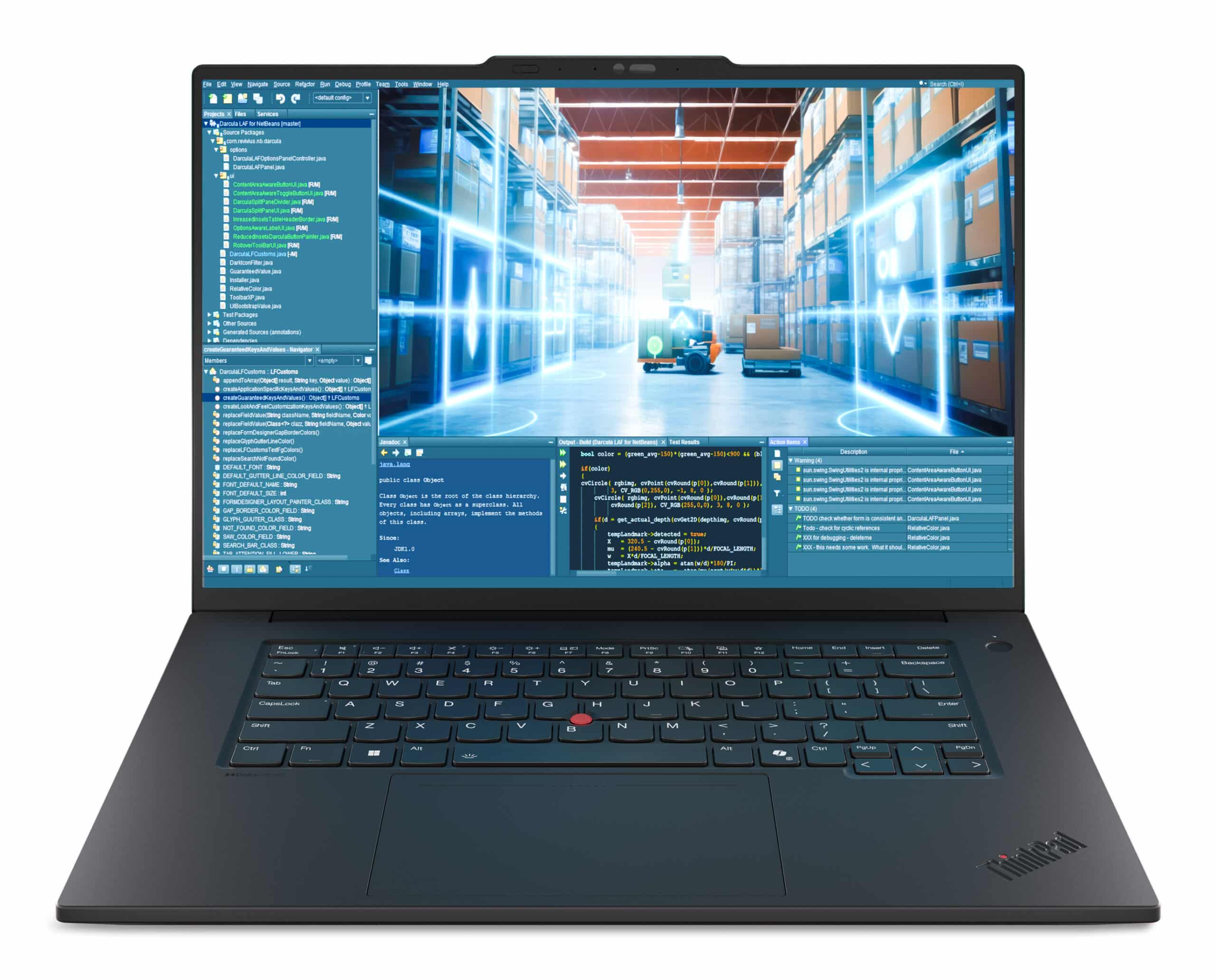 Lenovo ThinkPad T1g Gen 8 Intel Core Ultra 7 255H Laptop 40,6 cm (16") WUXGA 32 GB LPDDR5x-SDRAM 512 GB SSD NVIDIA GeForce RTX 5060 Wi-Fi 7 (802.11be) Windows 11 Pro Belgisch Zwart