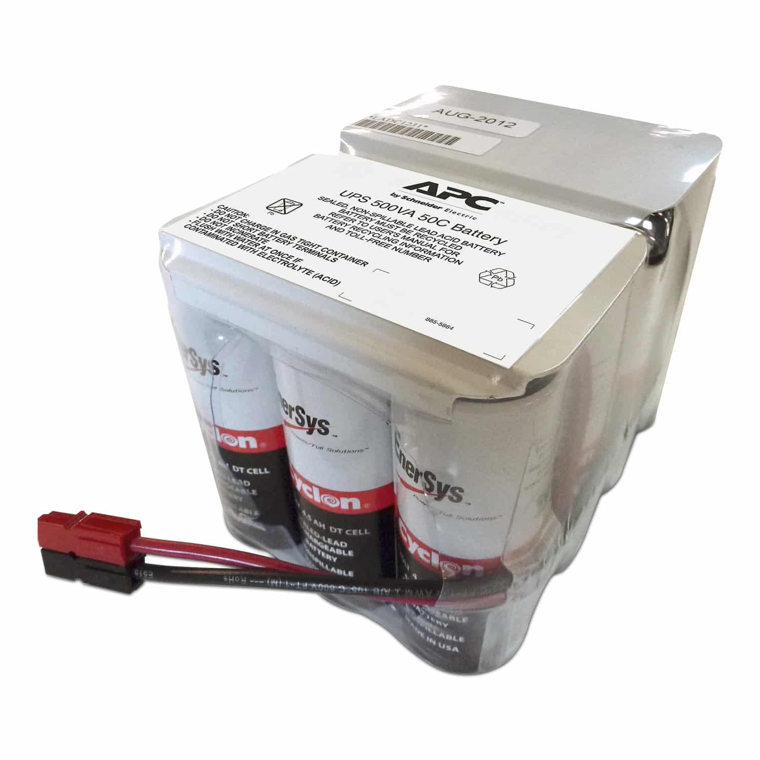 APC vervangingsbatterij patroon #136