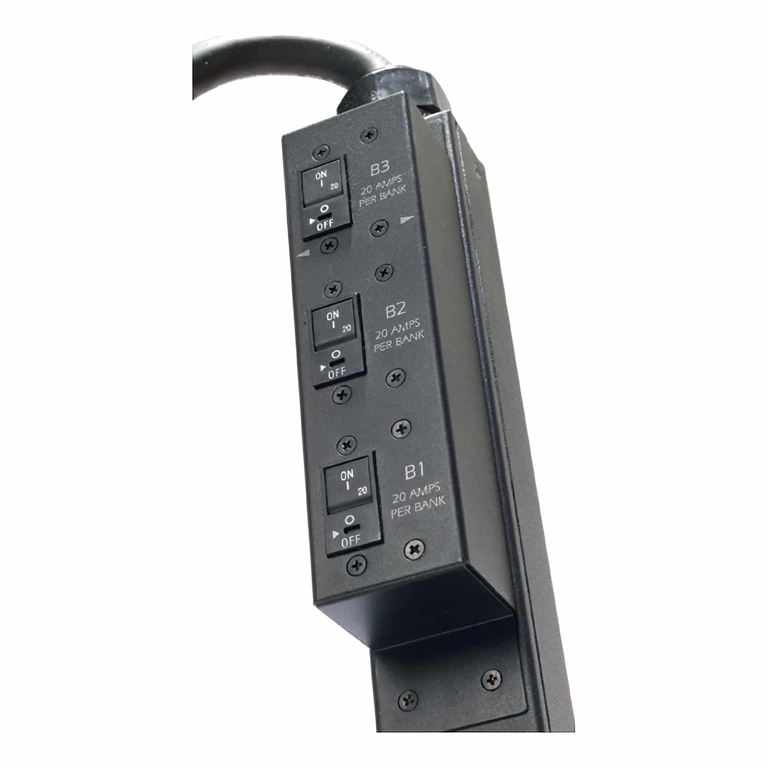 APC Rack-PDU,basis,0U,12,5kW,208V,(30)C13,(6)C19;3' snoer - Afbeelding 2