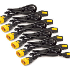 APC Stroomkabelkit (6 ea), blokkerend, C13 naar C14, 1,8 m