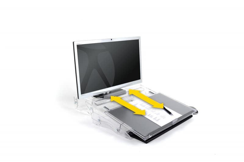 BakkerElkhuizen FlexDesk 640 Document Holder/Writing Slope - Afbeelding 2