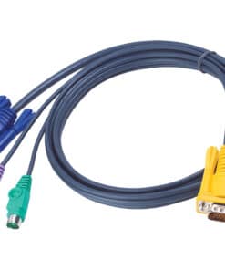 ATEN 10M PS/2 KVM Kabel met 3 in 1 SPHD