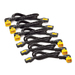 APC Stroomkabelkit (6 ea), blokkerend, C13 naar C14 (90 graden), 1,2 m - Afbeelding 2