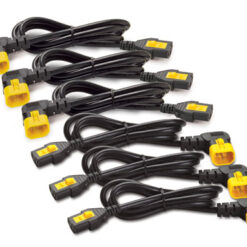 APC Stroomkabelkit (6 ea), blokkerend, C13 naar C14 (90 graden), 1,2 m