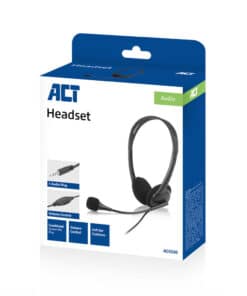 ACT Headset met 3,5mm audio-aansluiting - Afbeelding 2