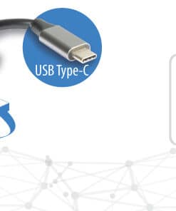 D-Link 5-in-1 USB-C Hub met HDMI/stroomvoorziening DUB-2333 - Afbeelding 3