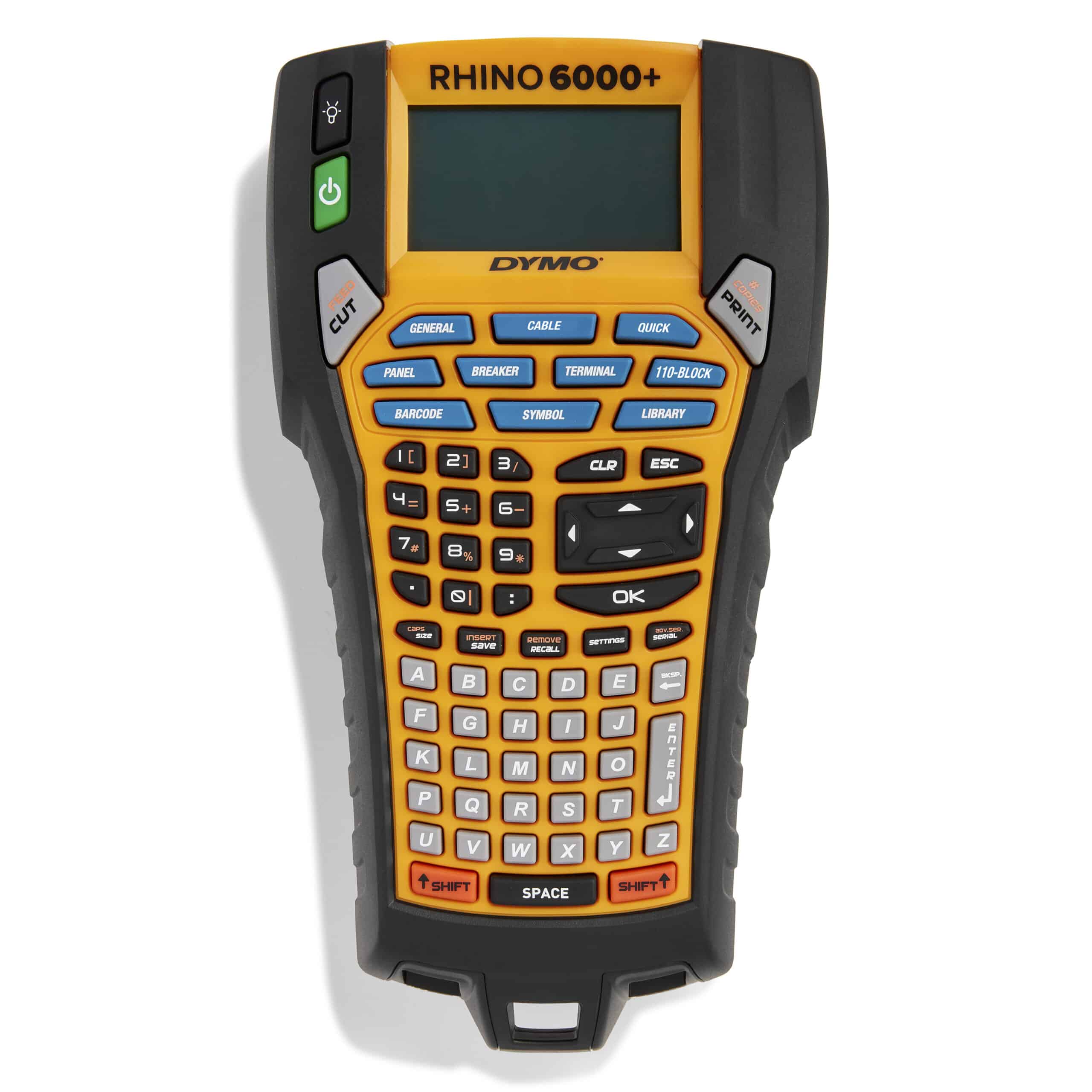 DYMO 2122967 RHINO 6000ABC CASE UK labelprinter Direct thermisch/Thermische overdracht 10,16 mm/sec Indonesisch ABC - Afbeelding 2