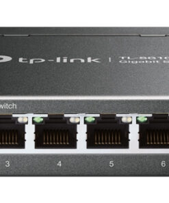 TP-Link TL-SG108E netwerk-switch Managed L2 Gigabit Ethernet (10/100/1000) Zwart