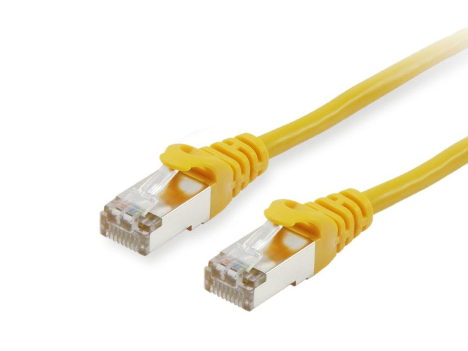 Equip 61556307101 Cat.6 S/FTP Patch Cable, 25m, Yellow, Cat6, RJ45, Yellow
