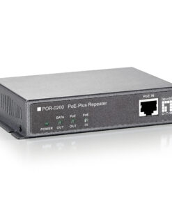LevelOne POR-0200 netwerkextender Netwerkrepeater Zwart