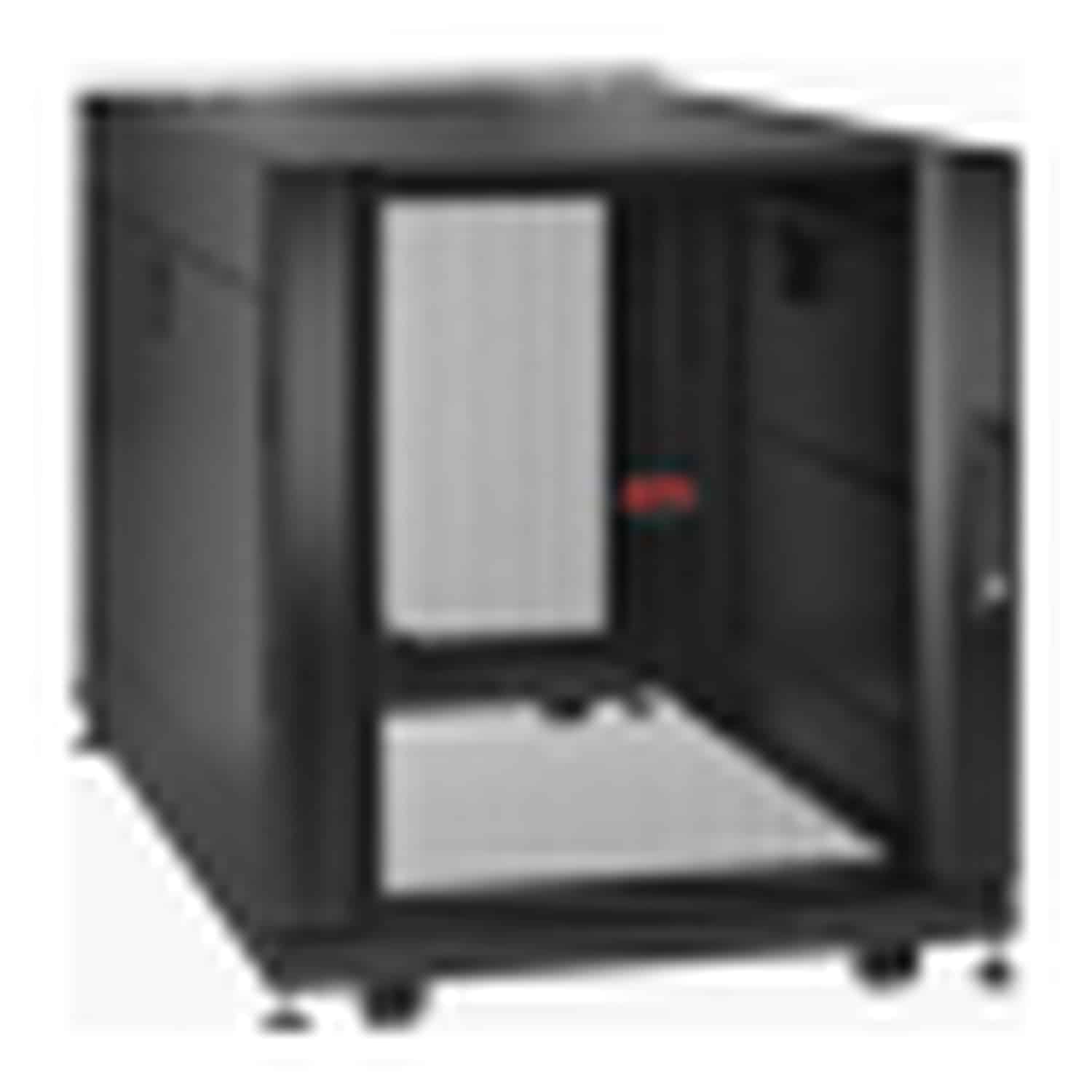 APC NetShelter SX 12U Server Rack Enclosure 600mm x 1070mm w/ Sides Black Shock Packaging