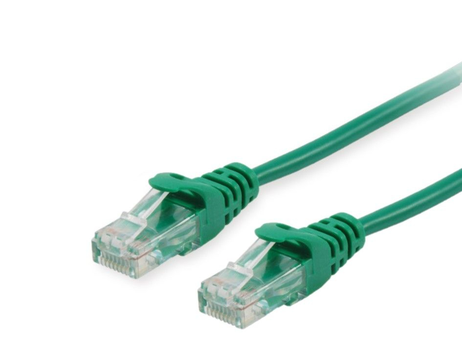 Equip 625440 Cat.6 U/UTP Patch Cable, 1 m, Green, Cat6, RJ-45, Green