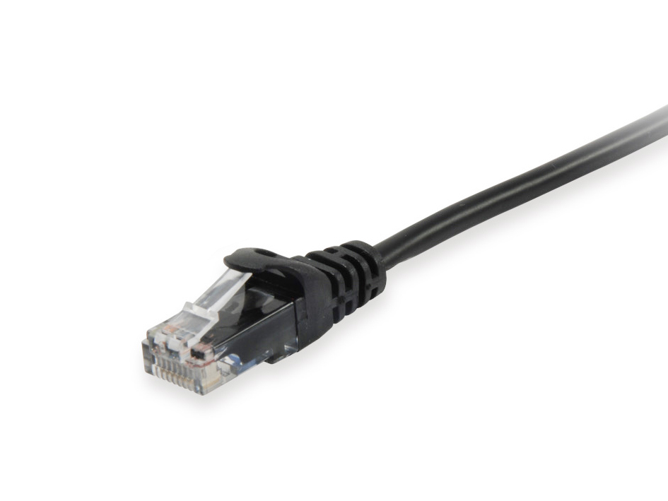 Equip 60315307101 Cat.6A U/UTP Patch Cable, 1.5m, Black, 1.5m, Cat6a, RJ45, Black