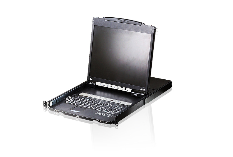 ATEN CL5808N rack console 48,3 cm (19") Zwart 1U