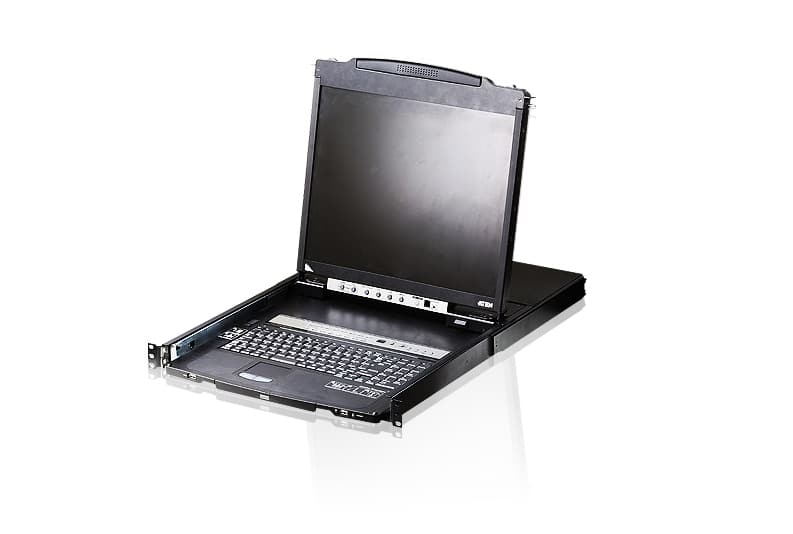 ATEN CL5808N rack console 48,3 cm (19") Zwart 1U