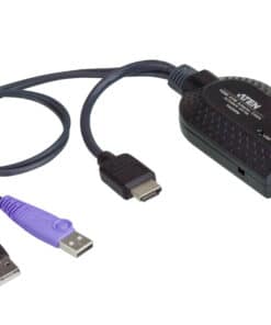 ATEN KA7168 toetsenbord-video-muis (kvm) kabel Zwart