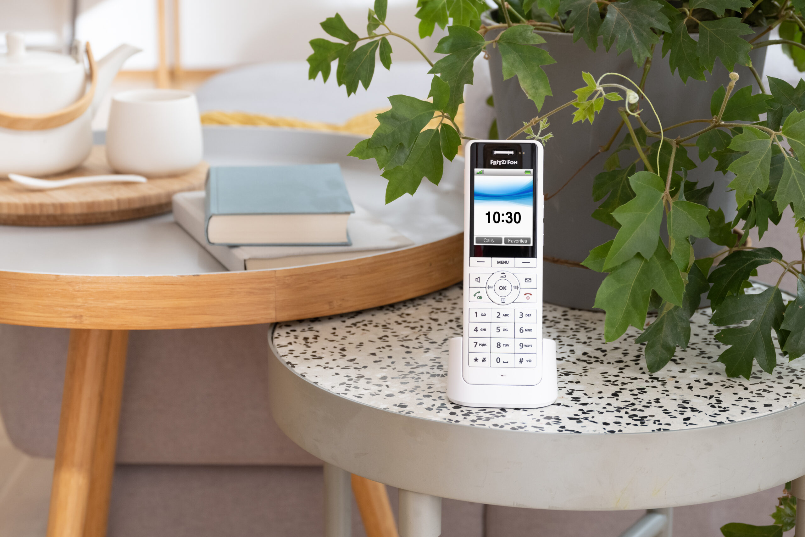 Fon FRITZ! X6 DECT-telefoon Nummerherkenning Wit - Afbeelding 6