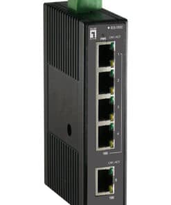 LevelOne IES-0500 netwerk-switch Unmanaged Fast Ethernet (10/100) Zwart
