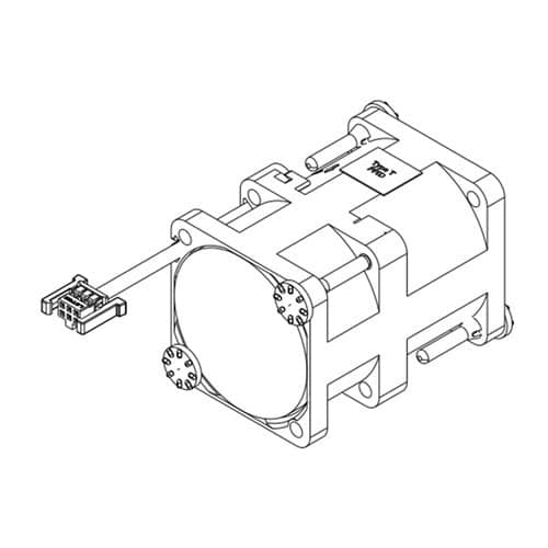 DELL 384-BDSY koelsysteem voor computers Computer behuizing Ventilator