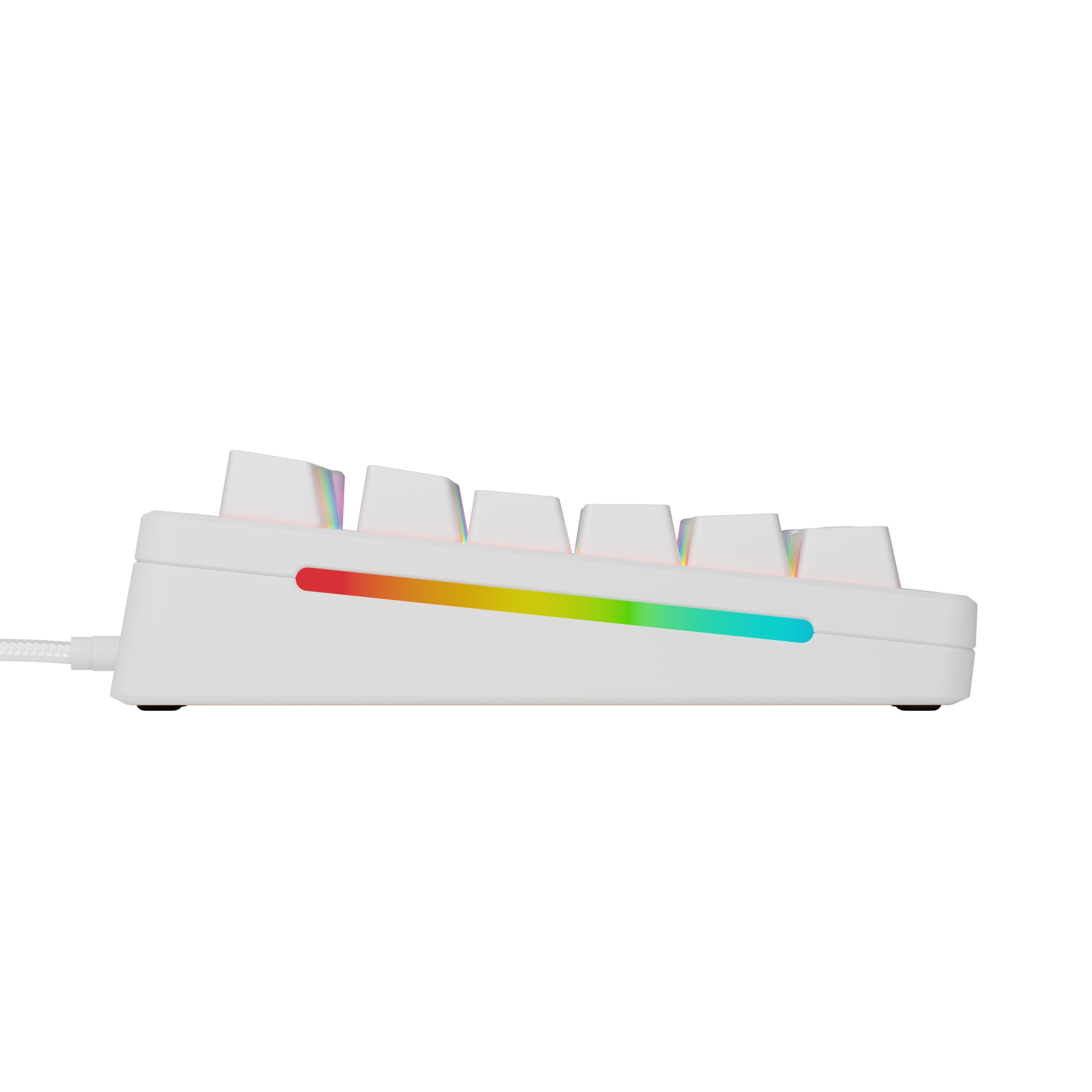 Glorious Gaming GMMK 3 HE 75% Prebuilt toetsenbord Gamen USB QWERTY Amerikaans Engels Wit - Afbeelding 5