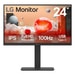 LG 24BA750-B computer monitor 60,5 cm (23.8") 1920 x 1080 Pixels Full HD LCD Zwart - Afbeelding 3