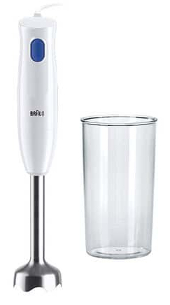 Braun MultiQuick 1 MQ10.001M 0,6 l Staafmixer 450 W Blauw, Wit